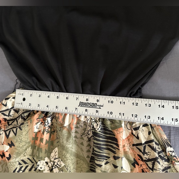 Vintage 1990s Women’s Studio 36
Black Floral Midi Dress With White Belt Size 10 - Picture 12 of 14